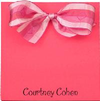 Rosey Cheeks Bow Blocks