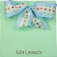 Mint Chocolate Chip Bow Block