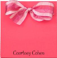 Rosey Cheeks Bow Blocks