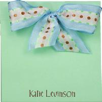 Mint Chocolate Chip Bow Block