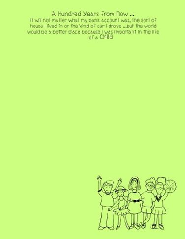 Life of a Child Notepad